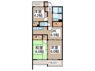 岩澤マンションの物件間取画像